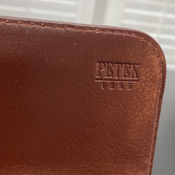 Petek 1855 Vintage Brown Leather Travel Organizer Bag - Picture 4 of 16